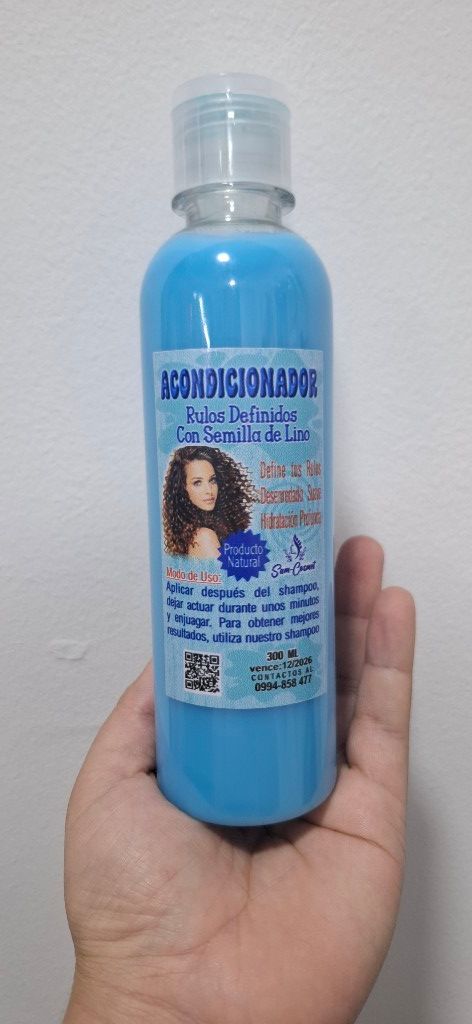 Acondicionador semilla de lino rulos definidos 300ml