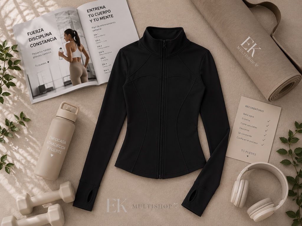 Chaqueta deportiva Aura negro