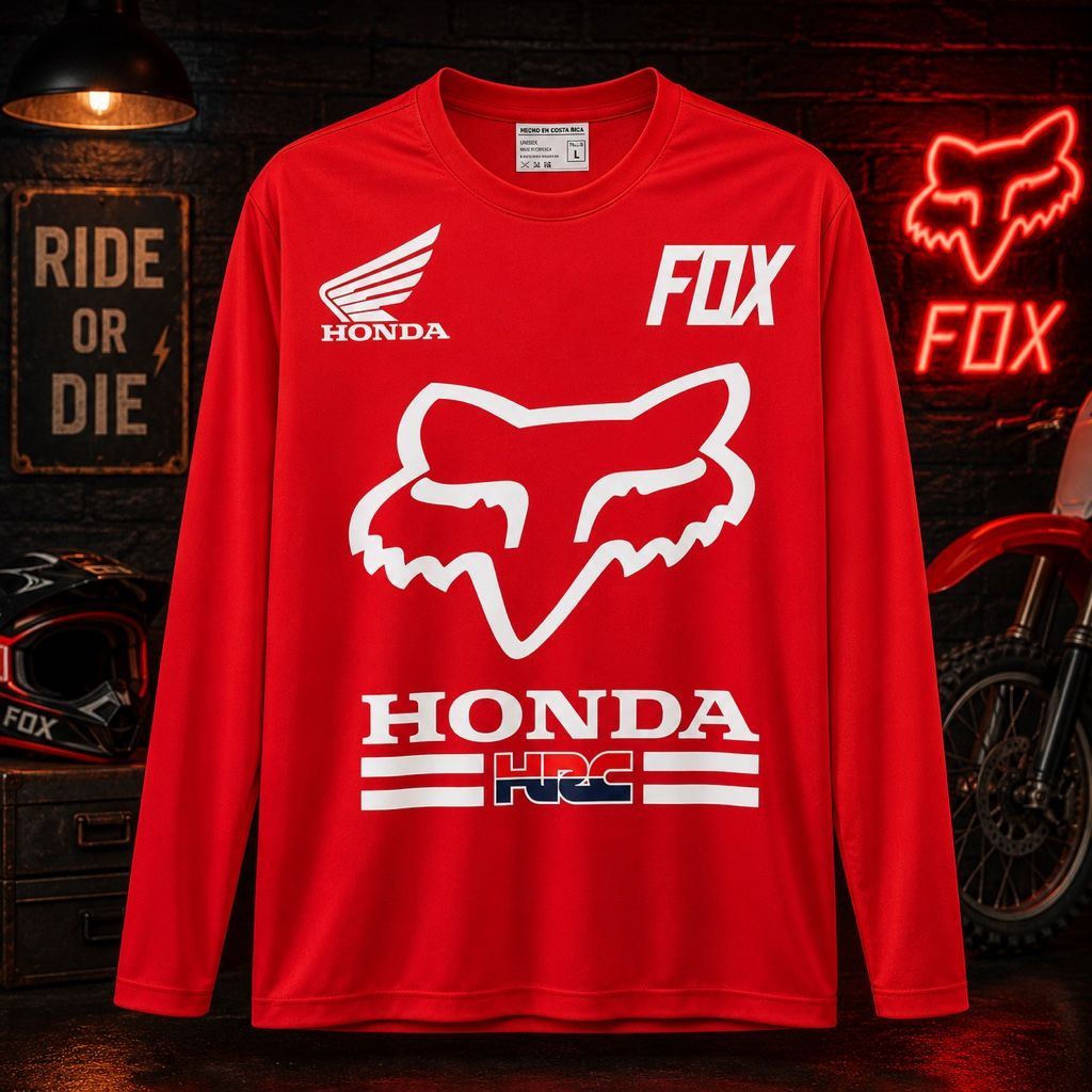 Camisa Manga Larga FOX