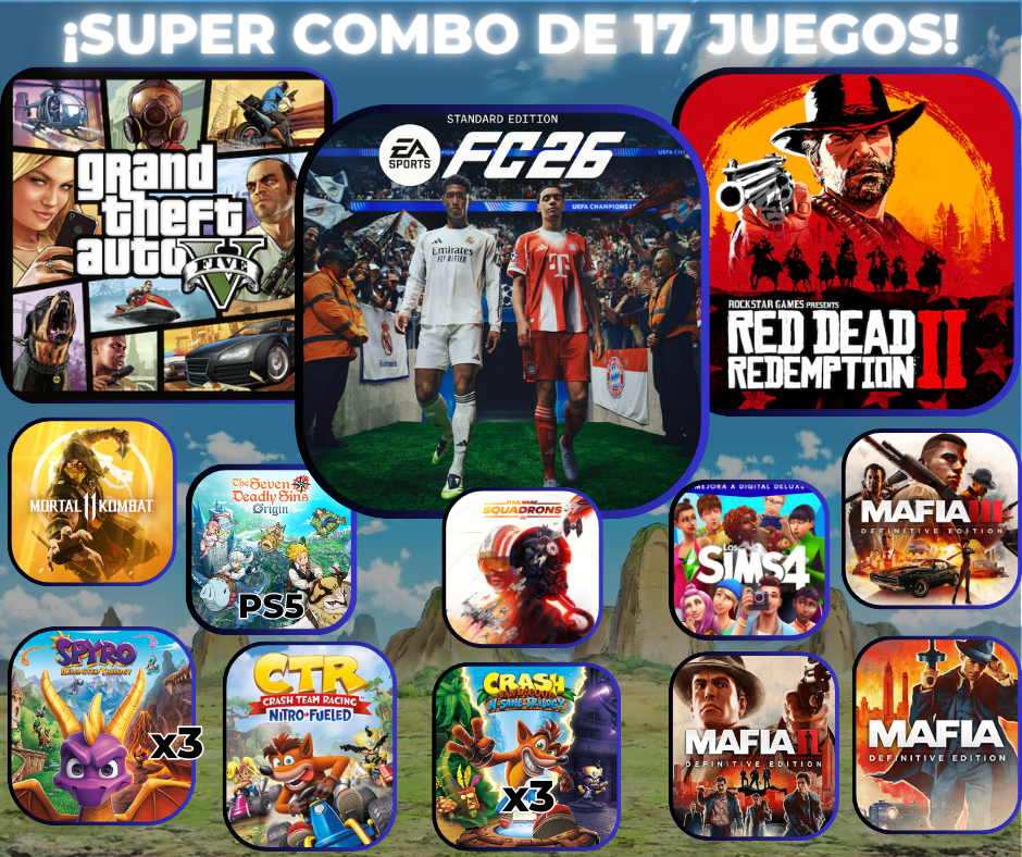 COMBO LOS 3 GRANDES