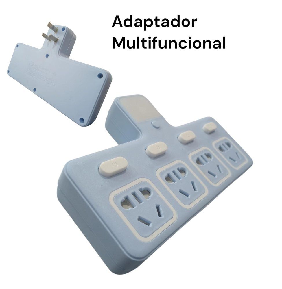 Adaptador 4 enchufes