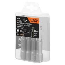 DADOS MAGNÉTICOS DE 1/4" LARGO 2", TRUPER  12939