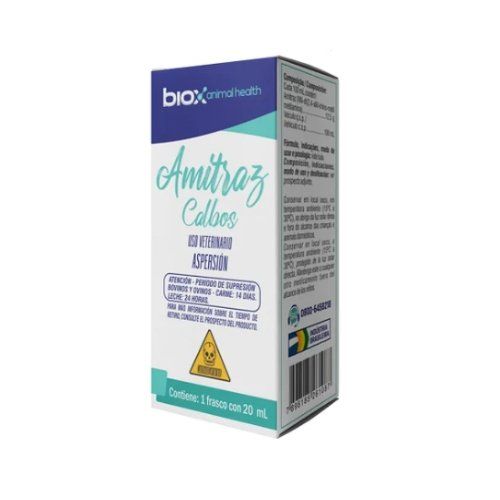 Amitraz Calbos - Carrapaticida - 20ml