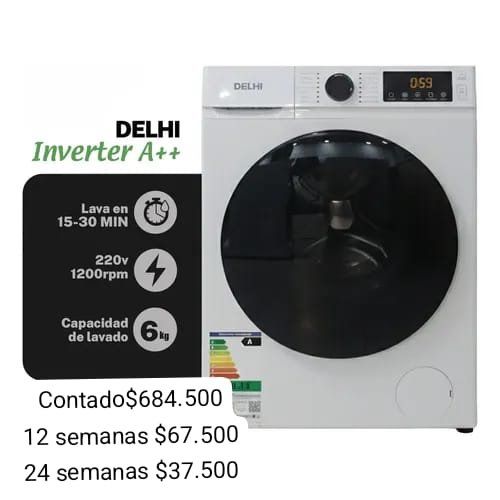 LAVARROPAS DELHI 6KILOS