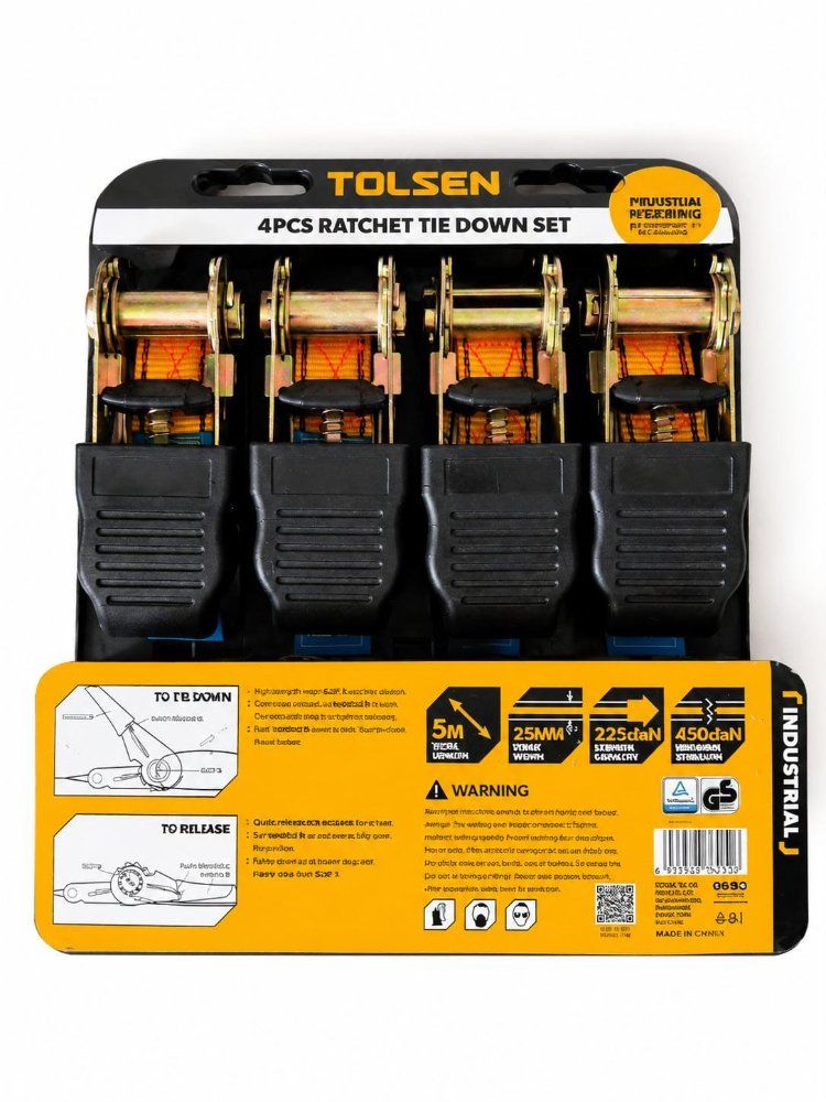 4PCS RATCHET TOLSEN