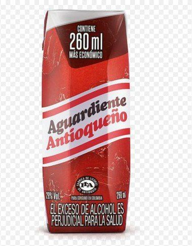 Aguardiente Rojo Cuarto 260ml