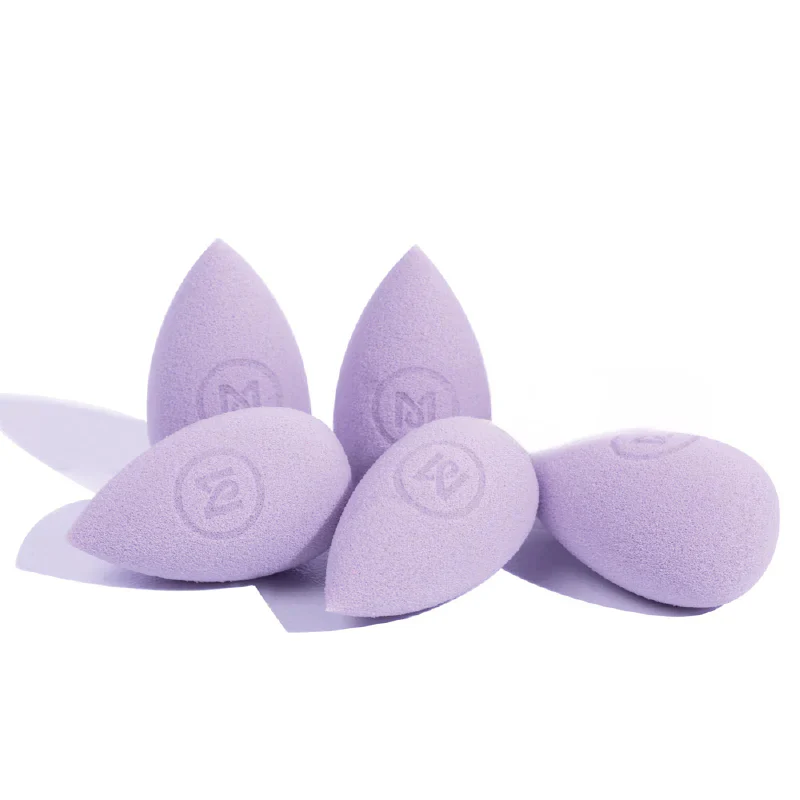 5 MINI ESPONJAS MONTOC LILA