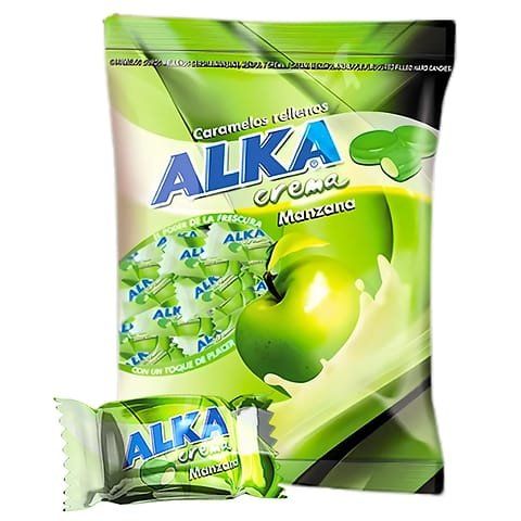 Caramelo ALKA Manzana 1x100