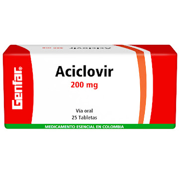 ACICLOVIR 200MG X 25 TAB (GENFAR) RAM38JUN
