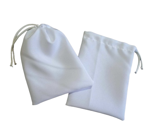 Bolsa sorpresa blanca tela lami