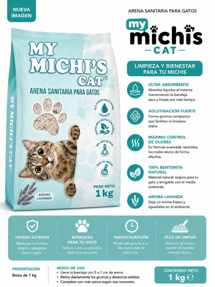 ARENA MY MICHIS CAT 1 KG