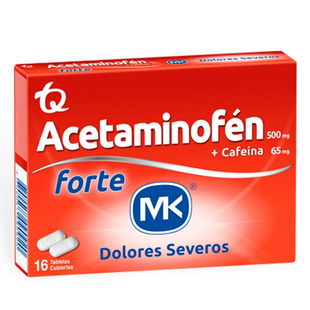 ACETAMINOFÉN FORTE MK
