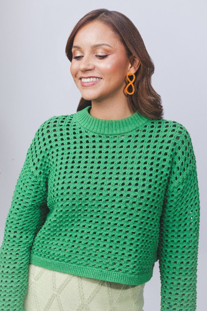 Arete Infinito Naranja