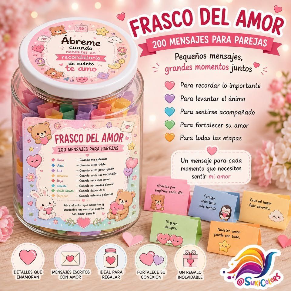 Sorprende a tu pareja con un regalo único y lleno de amor.