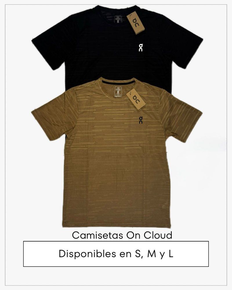 Camisetas Dry Fit- On Cloudd