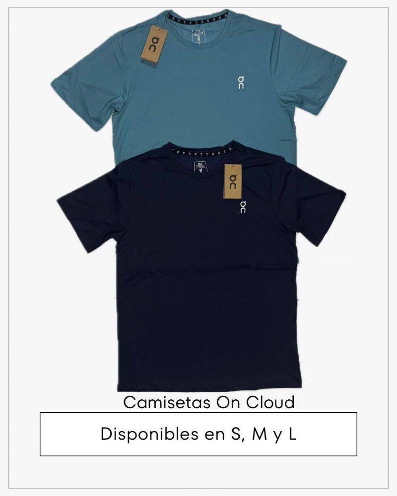 Camisetas Dry Fit- On Cloud