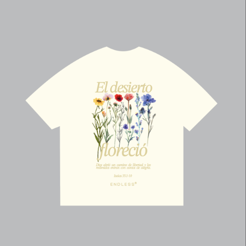 Camiseta nácar Oversize talla M