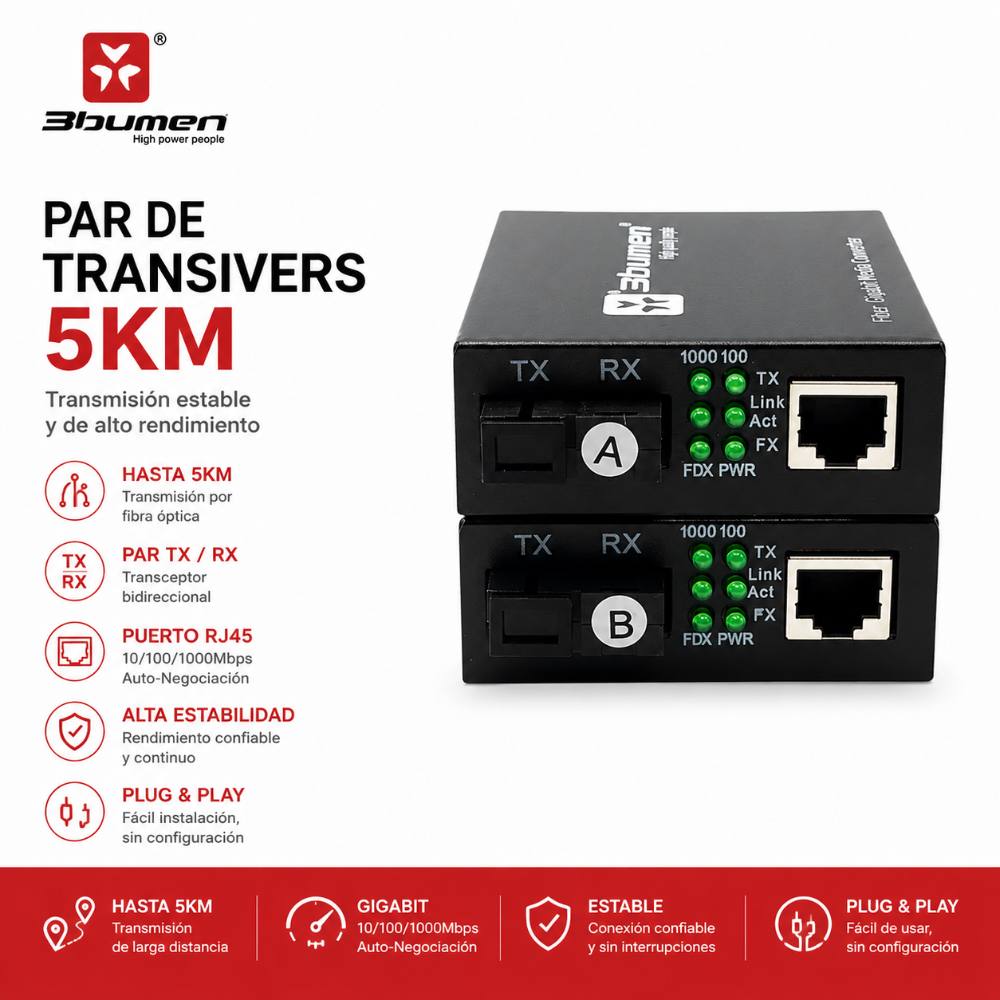 Transivers 5km 3bumen
