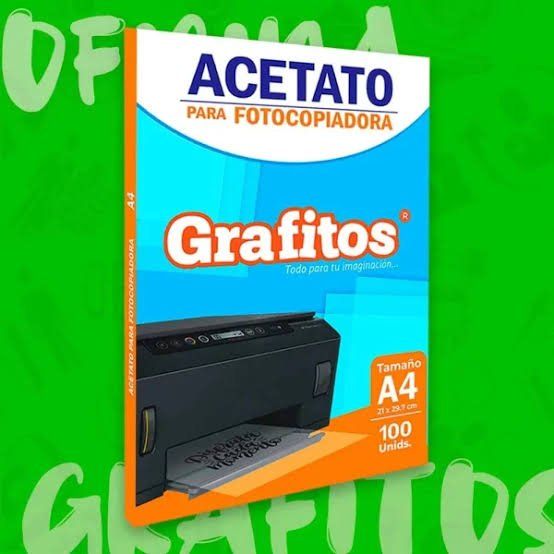 Acetato de Impresion - Oficio