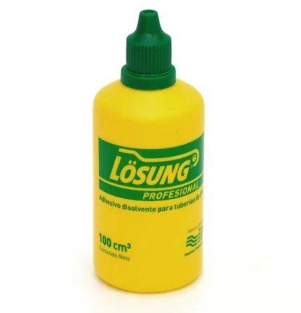 Adhesivo disolvente para tuberías PVC 60 CM2 losung