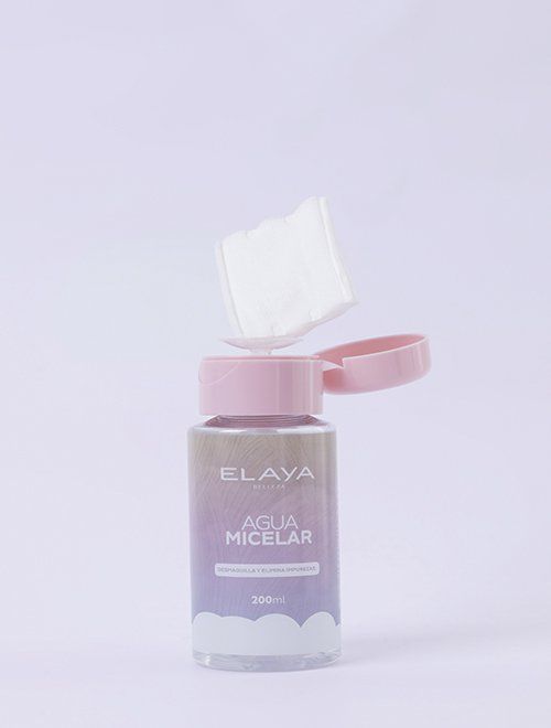Agua Micelar + Pomos de Algodón - Elaya