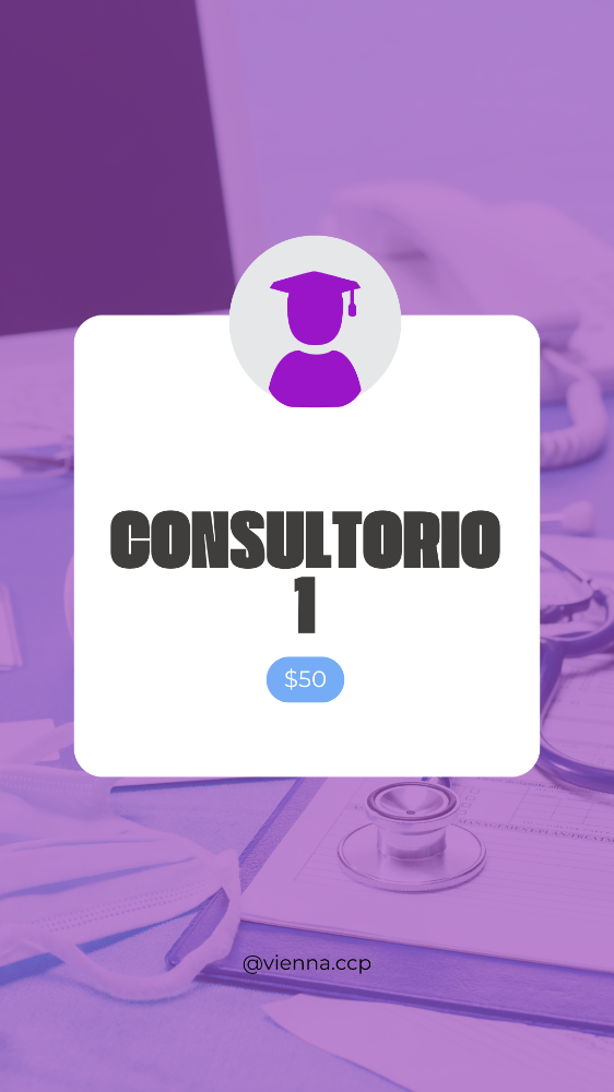 Consultorio 1 (Tarifa Estudiante)