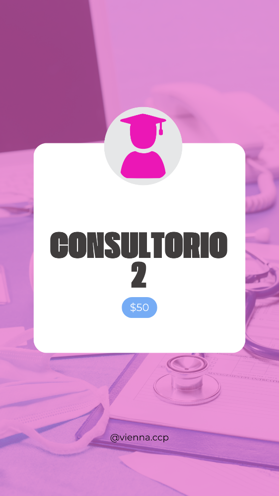 Consultorio 2 (Tarifa Estudiante)