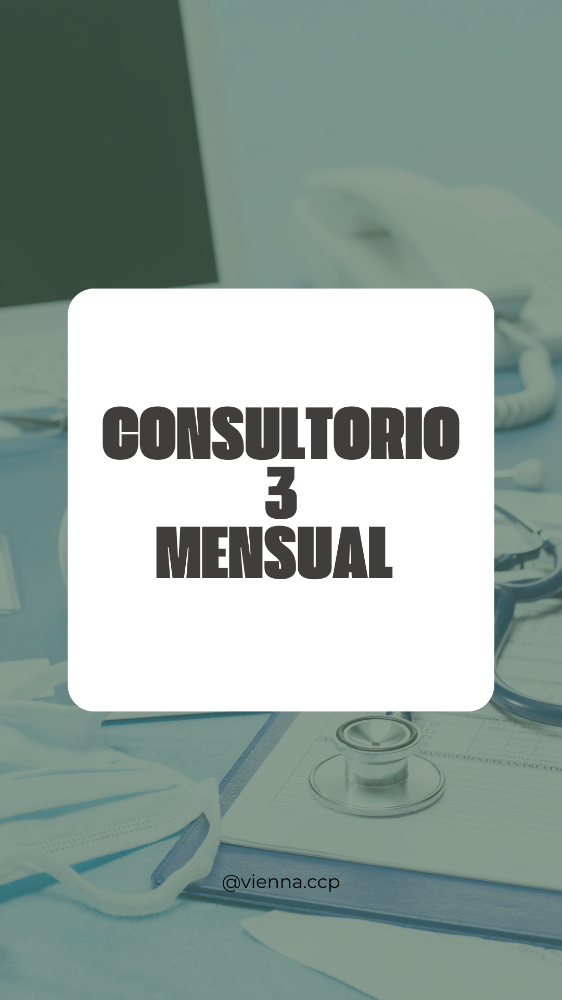 Consultorio 3 Mensual