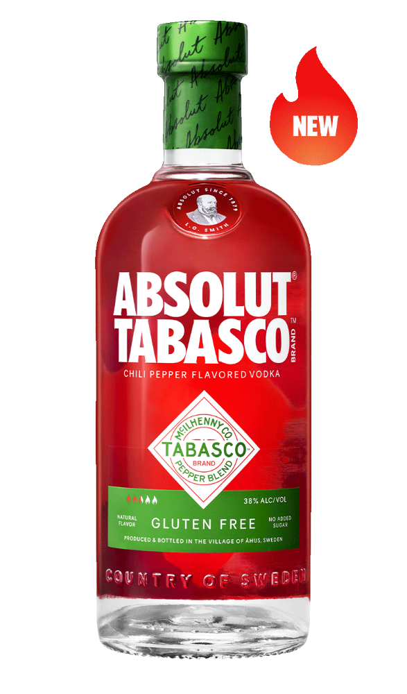 Absolut Vodka Tabasco 750ml