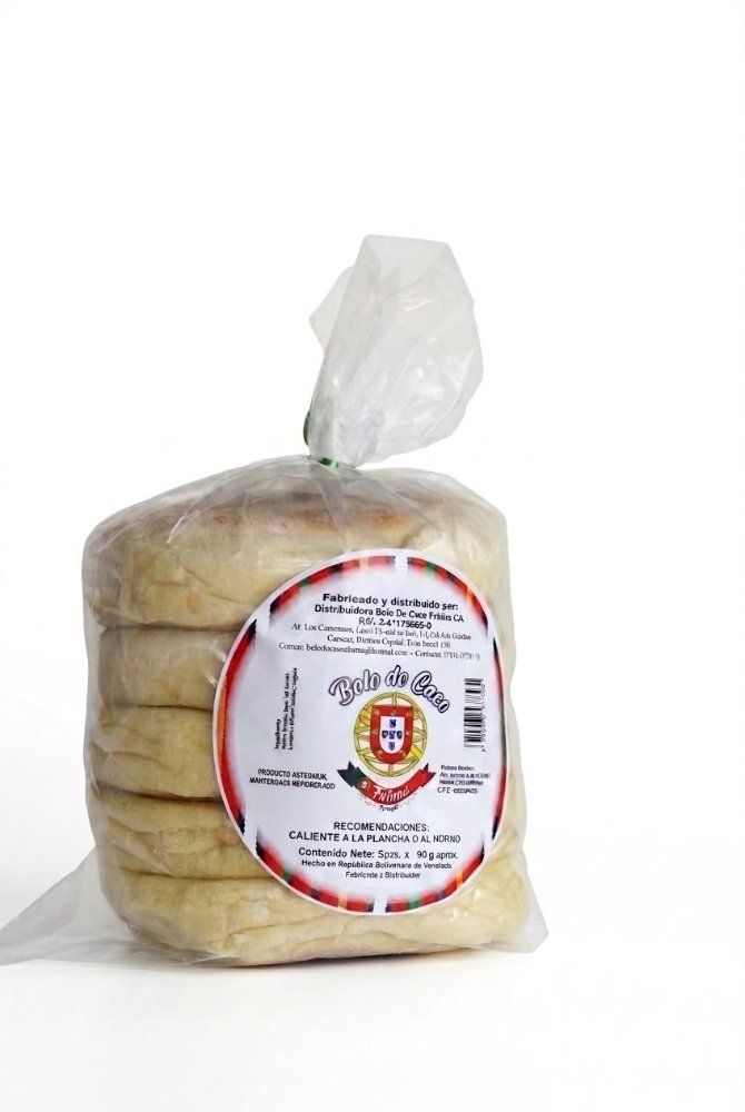 Bolo do caco orégano 90g x5