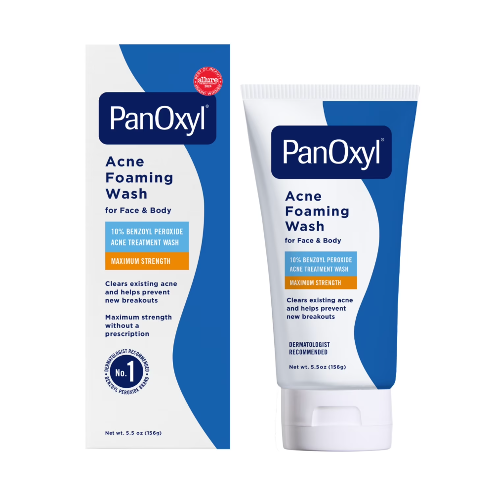 Acne foaming wash Panoxyl 5.5 0z