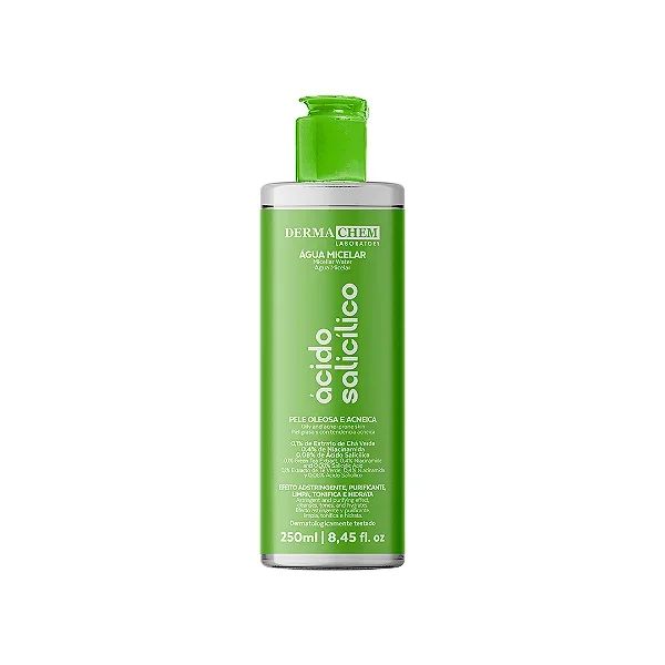 Água Micelar Ácido Salicilico Dermachem 250ml