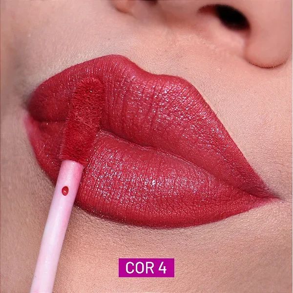 Batom Líquido Secret Glow Matte SP COLORS Cor 04