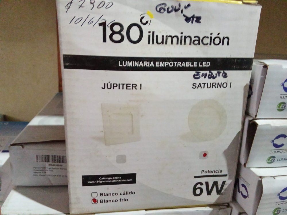 180 ILUMINACION 6 W LUNIMANARIA DE APLICAR LED