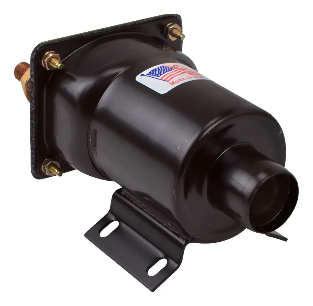 2101USA SELENOIDE DELCO 40MT-50MT 24V BASE CUADRADA CATERPILLAR, MACK, KENWORTH, INTERNATIONAL, FREIGTHLINER, PETERBIT SOL-1107-USA