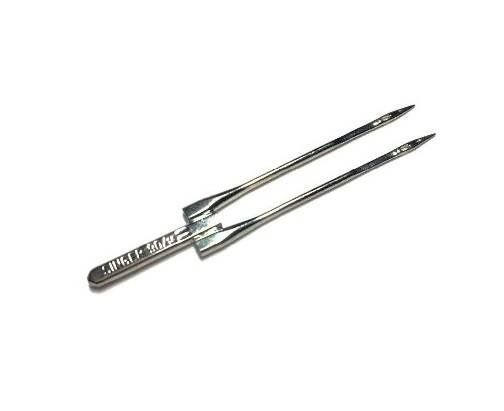 AGUJA DOBLE SINGER 90/14 X UNIDAD