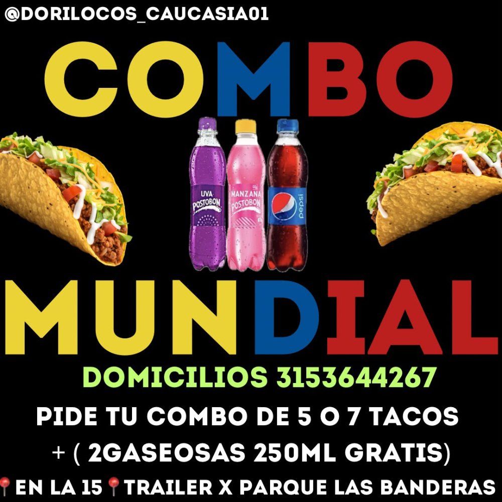 combo mundial7 tacos