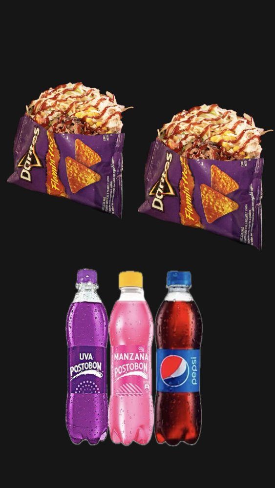 combo 2 dorilocos flamin hot + 2gaseosa mini