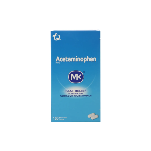 Acetaminofén Mk 500mg 100 Tabletas