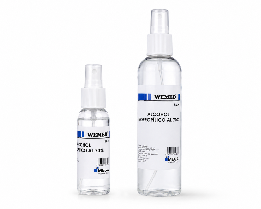 Alcohol Isopropílico Spray WEMED