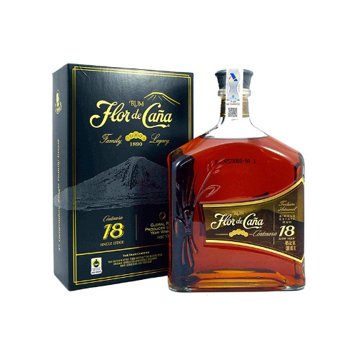 Flor de caña 18 años 740 ml
