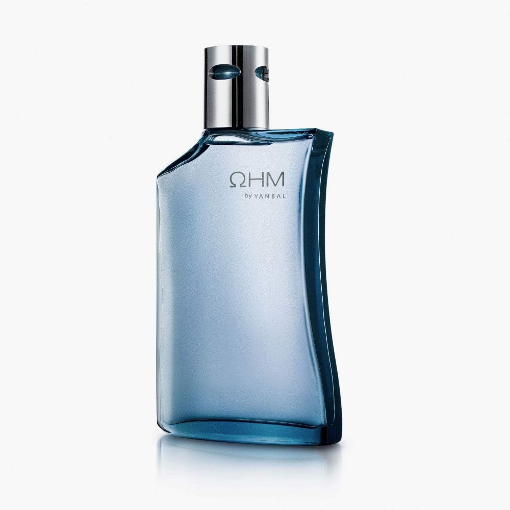 perfume de hombre ohm yanbal azul clarita