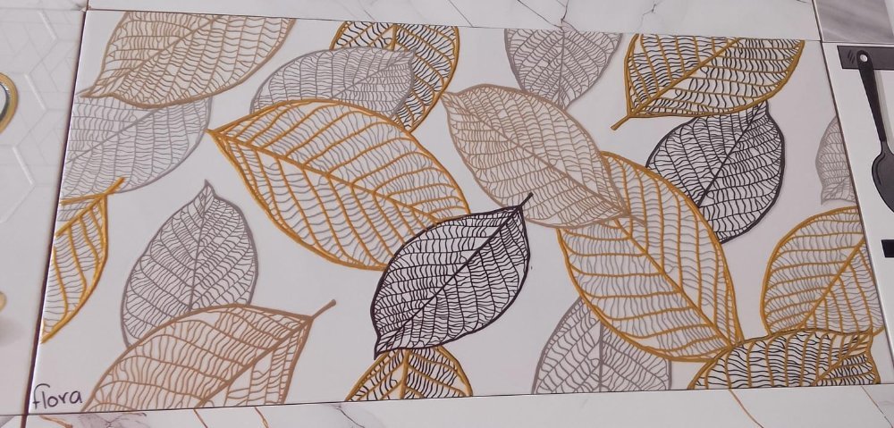 Cenefa flora 30x60