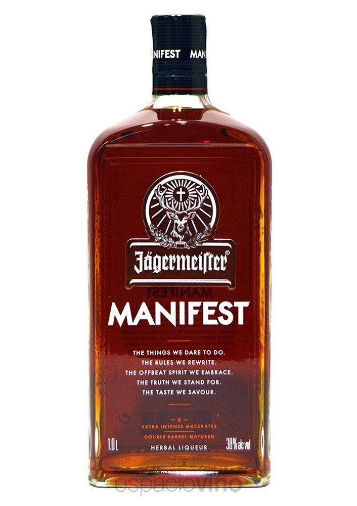 Licor jagermeitter manifest 1l
